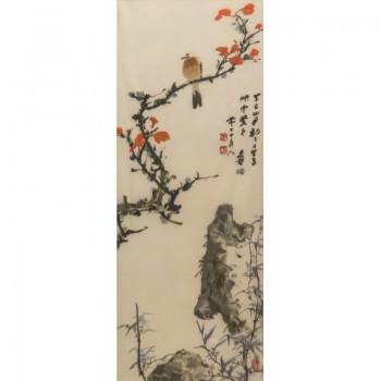 张大千花鸟