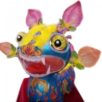 祥麟献瑞 花灯