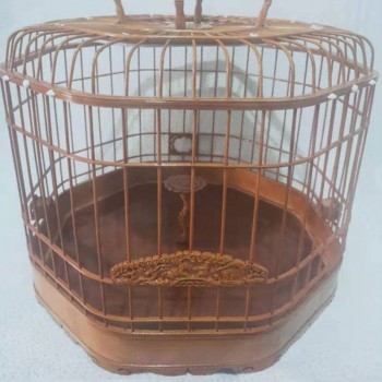 传统手工方吕鸟笼