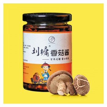 刘墉香菇酱大瓶装 220g 四瓶包邮