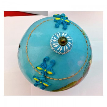 千子葫芦秋荷--玄关储物装饰罐